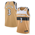 Washington Wizards 2025-26 City Edition Swingman Jersey Tan Cj Mccollum Unisex | Stitched Jersey RTJS 11981