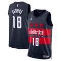 Washington Wizards Jordan Brand Statement Edition Swingman Jersey Navy Kyshawn George Mens | Stitched Jersey RTJS 11887