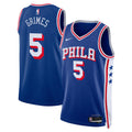 Philadelphia 76Ers Icon Edition Swingman Jersey Royal Quentin Grimes Unisex | Stitched Jersey RTJS 11882