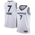 Memphis Grizzlies Association Edition Swingman Jersey White Santi Aldama Unisex | Stitched Jersey RTJS 11878