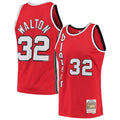 Bill Walton Red Portland Trail Blazers 1976 77 Hardwood Classics Swingman Player Jersey | Stitched Jersey RTJS 11857