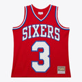 Philadelphia 76Ers Maxxed Out Jersey 2002 Allen Iverson | Stitched Jersey RTJS 11846