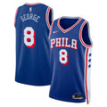 Philadelphia 76Ers Icon Edition Swingman Jersey Royal Paul George Unisex | Stitched Jersey RTJS 11792