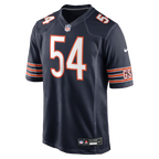 Men's Chicago Bears Brian Urlacher Navy Game Retired Player Jersey