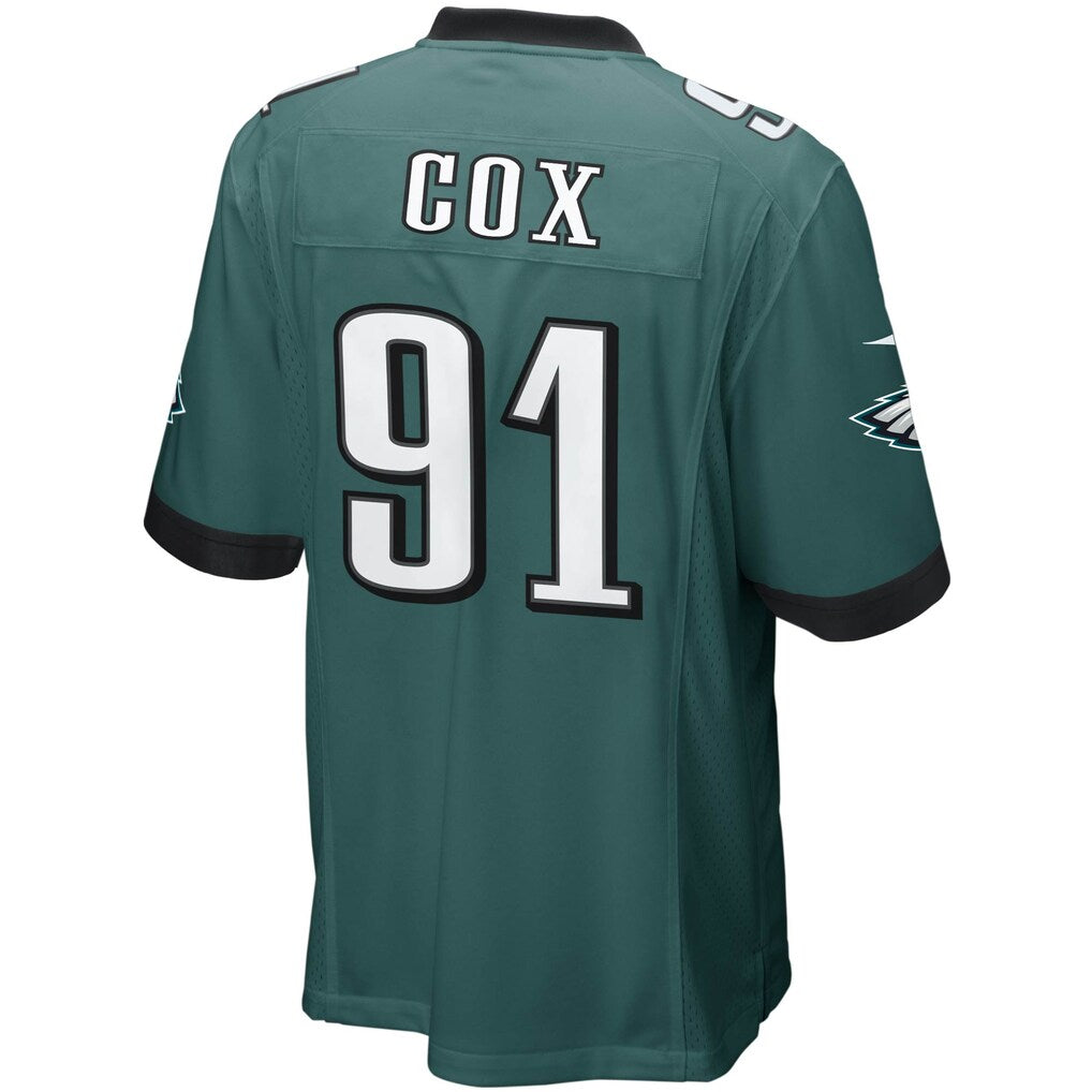 Men's Fletcher Cox Midnight Green Philadelphia Eagles Game Player - Jersey