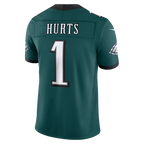Men's Philadelphia Eagles Jalen Hurts Black Alternate Vapor F.U.S.E. Stitched Limited Jersey