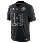 Men's Jordan Love Green Bay Packers 2026 Salute to Service Stitched Limited Jersey - Black