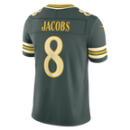 Men's Josh Jacobs Green Bay Packers 2026 Rivalries Collection Stitched Limited Jersey - Green
