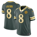 Men's Josh Jacobs Green Bay Packers 2026 Rivalries Collection Stitched Limited Jersey - Green