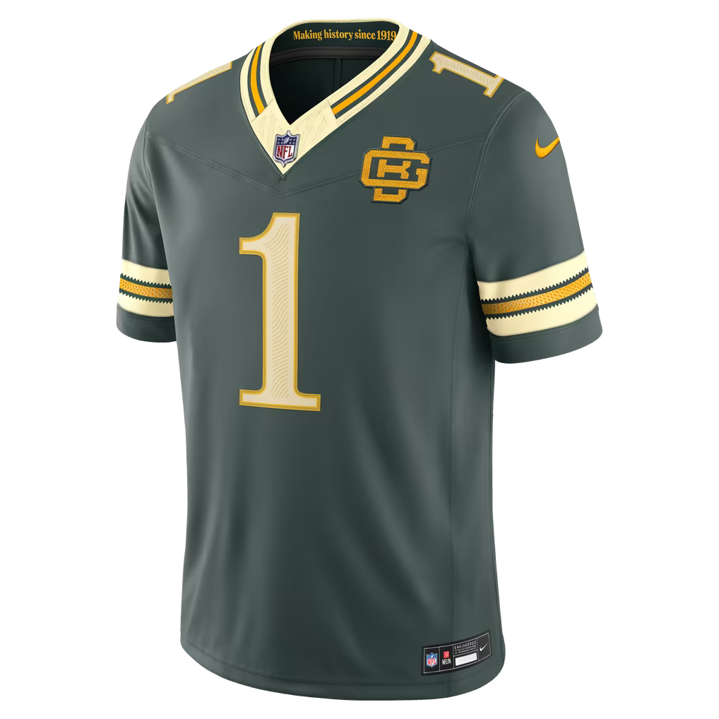 Men's Micah Parsons Green Bay Packers 2026 Rivalries Collection Stitched Limited Jersey - Green