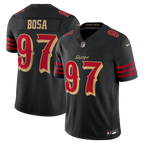 Nick Bosa San Francisco 49ers Rivalries Collection Stitched Limited Jersey - Black