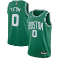 Boston Celtics Jayson Tatum Green Nike Swingman Icon Jersey