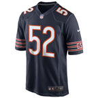 Khalil Mack Chicago Bears Game Jersey - Navy